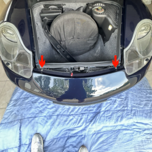 Démontage pare-chocs avant porsche 996