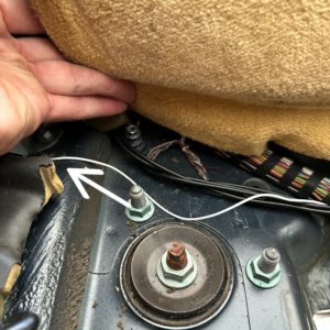 Installation radar de recul Porsche 996